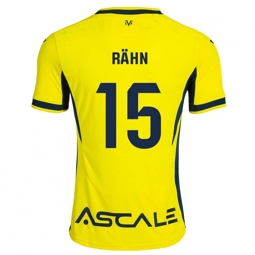 Danxen Kvinder Ronan Rähn #15 Gul Sort Rød Hjemmebane Spillertrøjer 2026/27 Trøje T-Shirt