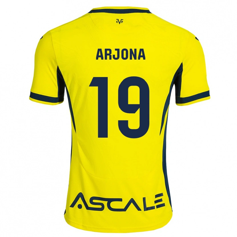 Danxen Kvinder Julio Arjona #19 Gul Sort Rød Hjemmebane Spillertrøjer 2026/27 Trøje T-Shirt