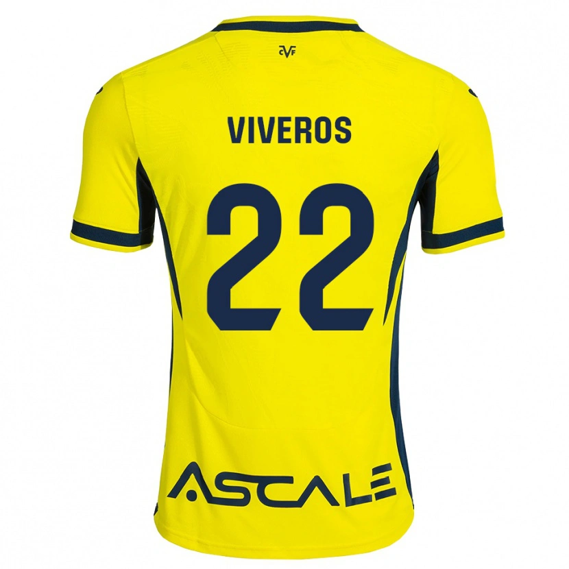 Danxen Kvinder Facundo Viveros #22 Gul Sort Rød Hjemmebane Spillertrøjer 2026/27 Trøje T-Shirt