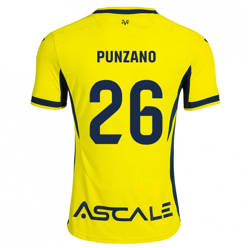 Danxen Kvinder Iker Punzano #26 Gul Sort Rød Hjemmebane Spillertrøjer 2026/27 Trøje T-Shirt