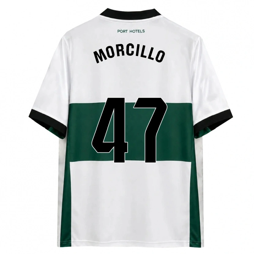 Danxen Kvinder Javi Morcillo #47 Grøn Hvid Rød Hjemmebane Spillertrøjer 2026/27 Trøje T-Shirt