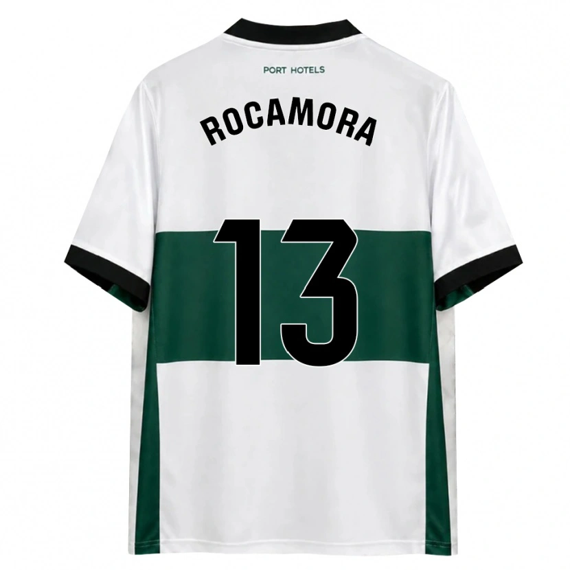 Danxen Kvinder María Rocamora Díaz #13 Grøn Hvid Rød Hjemmebane Spillertrøjer 2026/27 Trøje T-Shirt