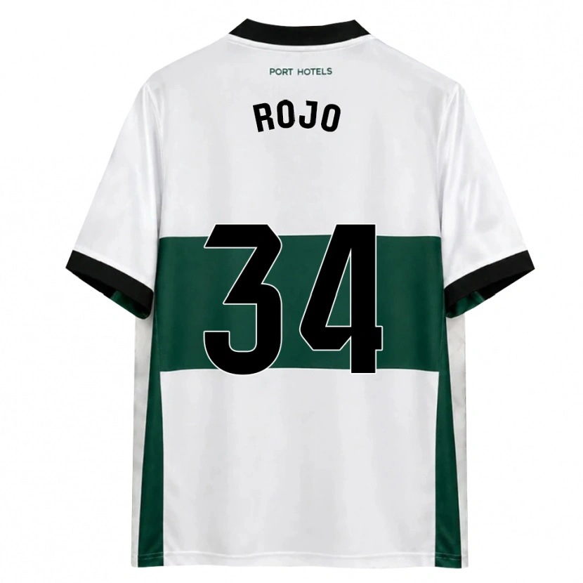Danxen Kvinder Pablo Rojo #34 Grøn Hvid Rød Hjemmebane Spillertrøjer 2026/27 Trøje T-Shirt