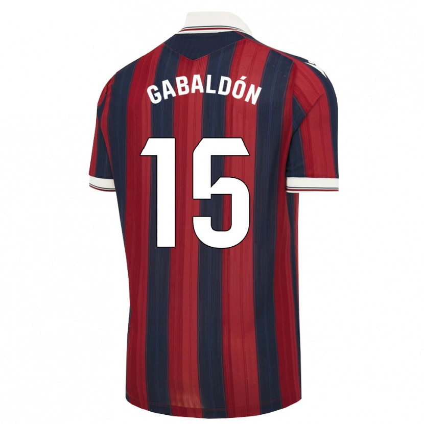 Danxen Kvinder María Gabaldón #15 Midnatsblå Rød Hjemmebane Spillertrøjer 2026/27 Trøje T-Shirt