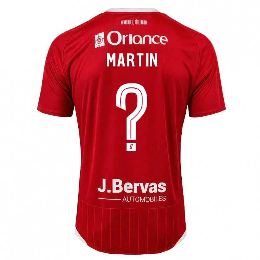 Danxen Kvinder Clara Martin #0 Hvid Rød Hjemmebane Spillertrøjer 2026/27 Trøje T-Shirt