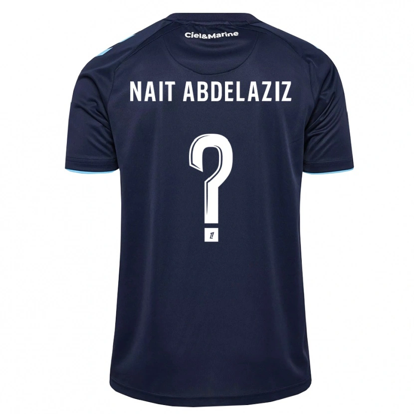 Danxen Kvinder Elias Naït Abdelaziz #0 Kornblomstblå Midnatsblå Hjemmebane Spillertrøjer 2026/27 Trøje T-Shirt
