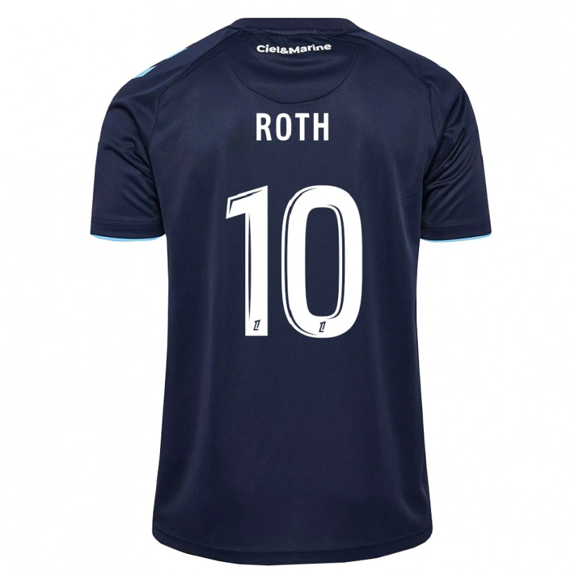 Danxen Kvinder Madeline Roth #10 Kornblomstblå Midnatsblå Hjemmebane Spillertrøjer 2026/27 Trøje T-Shirt