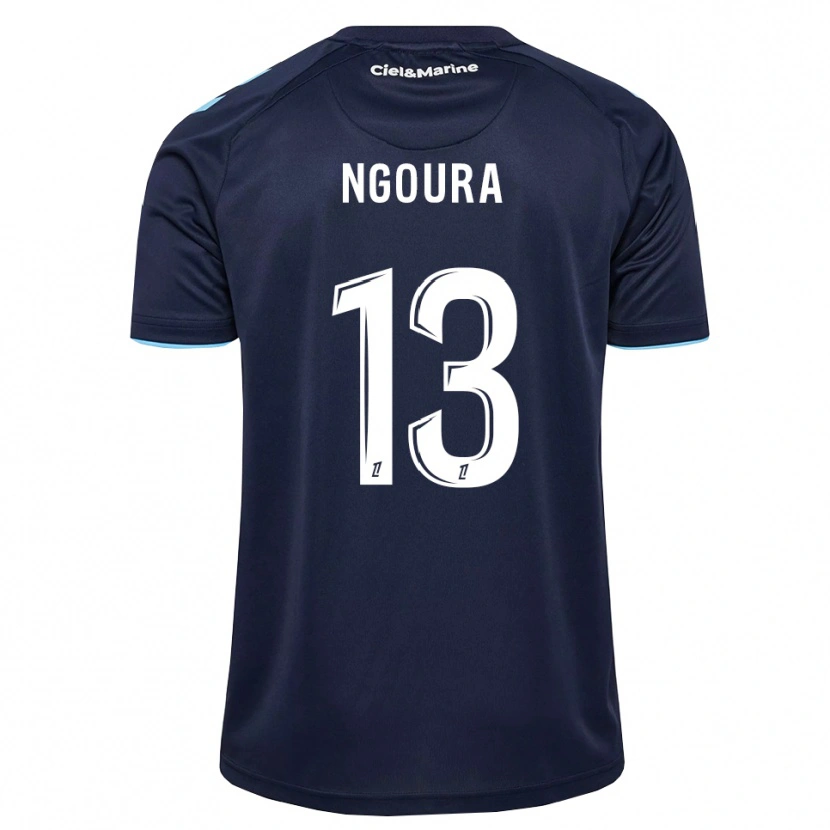 Danxen Kvinder Steve Ngoura #13 Kornblomstblå Midnatsblå Hjemmebane Spillertrøjer 2026/27 Trøje T-Shirt