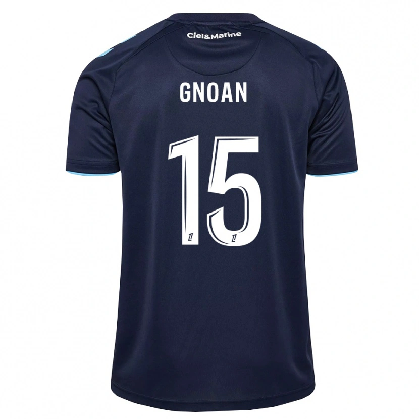 Danxen Kvinder Ebroni Gnoan #15 Kornblomstblå Midnatsblå Hjemmebane Spillertrøjer 2026/27 Trøje T-Shirt
