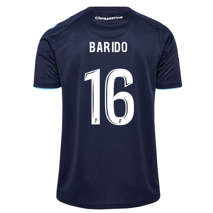 Danxen Kvinder Jules Barido #16 Kornblomstblå Midnatsblå Hjemmebane Spillertrøjer 2026/27 Trøje T-Shirt