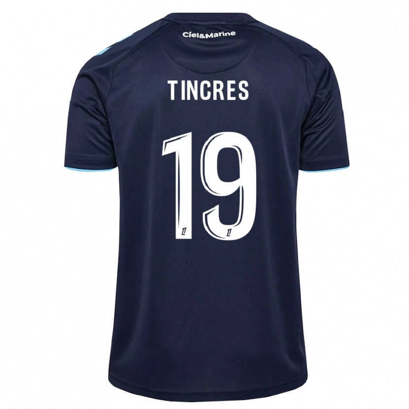 Danxen Kvinder Joan Tincres #19 Kornblomstblå Midnatsblå Hjemmebane Spillertrøjer 2026/27 Trøje T-Shirt