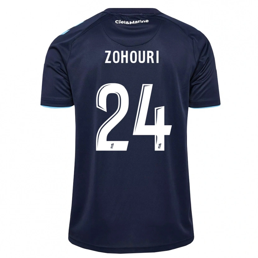 Danxen Kvinder Guy-Noël Zohouri #24 Kornblomstblå Midnatsblå Hjemmebane Spillertrøjer 2026/27 Trøje T-Shirt