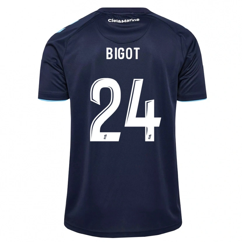 Danxen Kvinder Maureen Bigot #24 Kornblomstblå Midnatsblå Hjemmebane Spillertrøjer 2026/27 Trøje T-Shirt