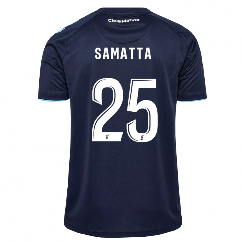Danxen Kvinder Mbwana Samatta #25 Kornblomstblå Midnatsblå Hjemmebane Spillertrøjer 2026/27 Trøje T-Shirt