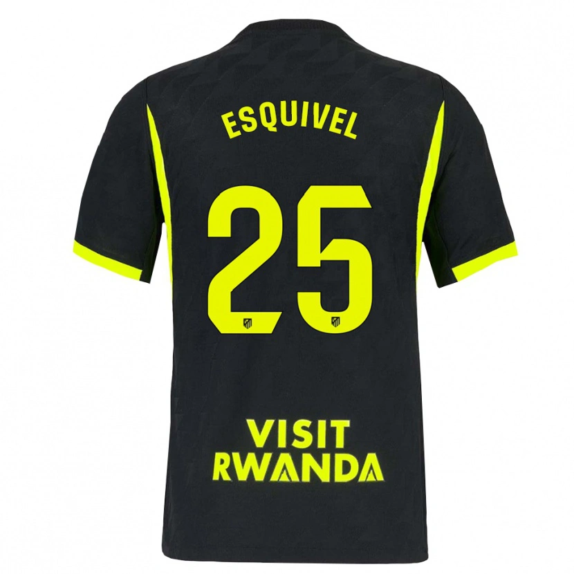 Danxen Kvinder Salvi Esquivel #25 Lysegrøn Sort Udebane Spillertrøjer 2026/27 Trøje T-Shirt