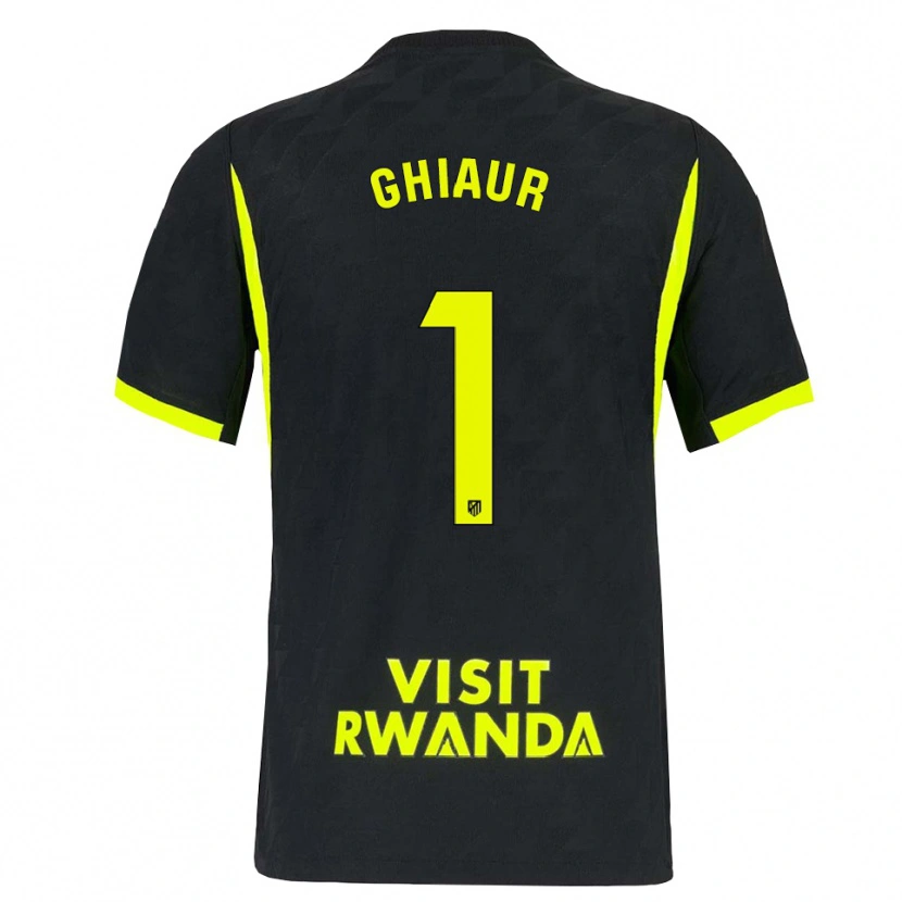 Danxen Kvinder Octavian Ghiaur #1 Lysegrøn Sort Udebane Spillertrøjer 2026/27 Trøje T-Shirt