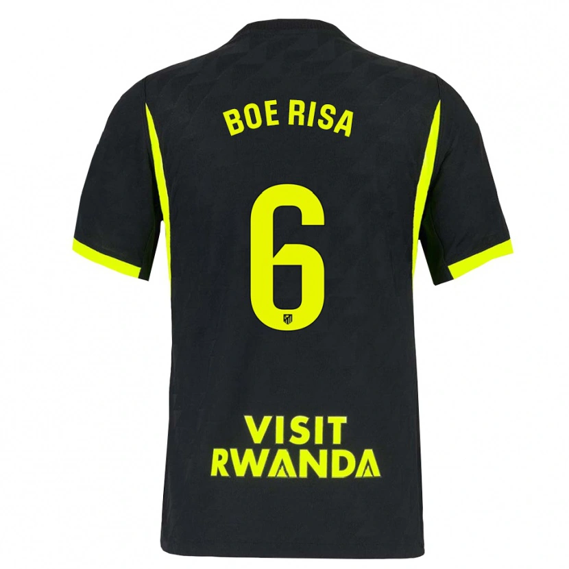 Danxen Kvinder Vilde Bøe Risa #6 Lysegrøn Sort Udebane Spillertrøjer 2026/27 Trøje T-Shirt