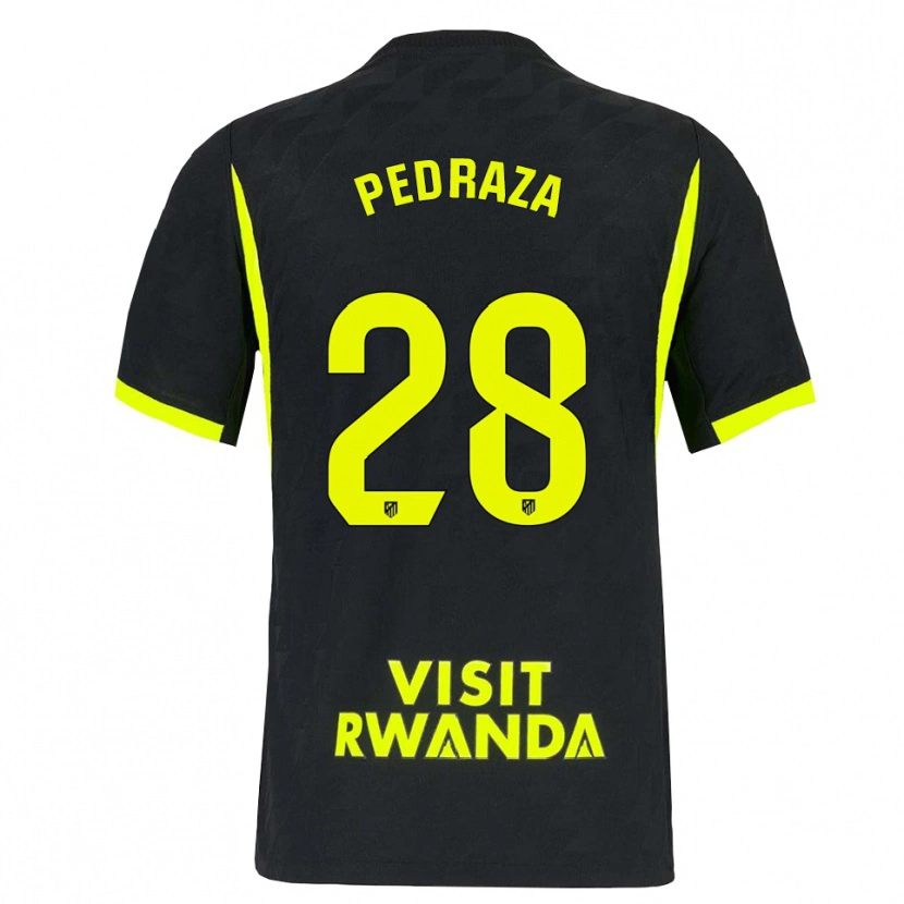 Danxen Kvinder Alfredo Pedraza #28 Lysegrøn Sort Udebane Spillertrøjer 2026/27 Trøje T-Shirt