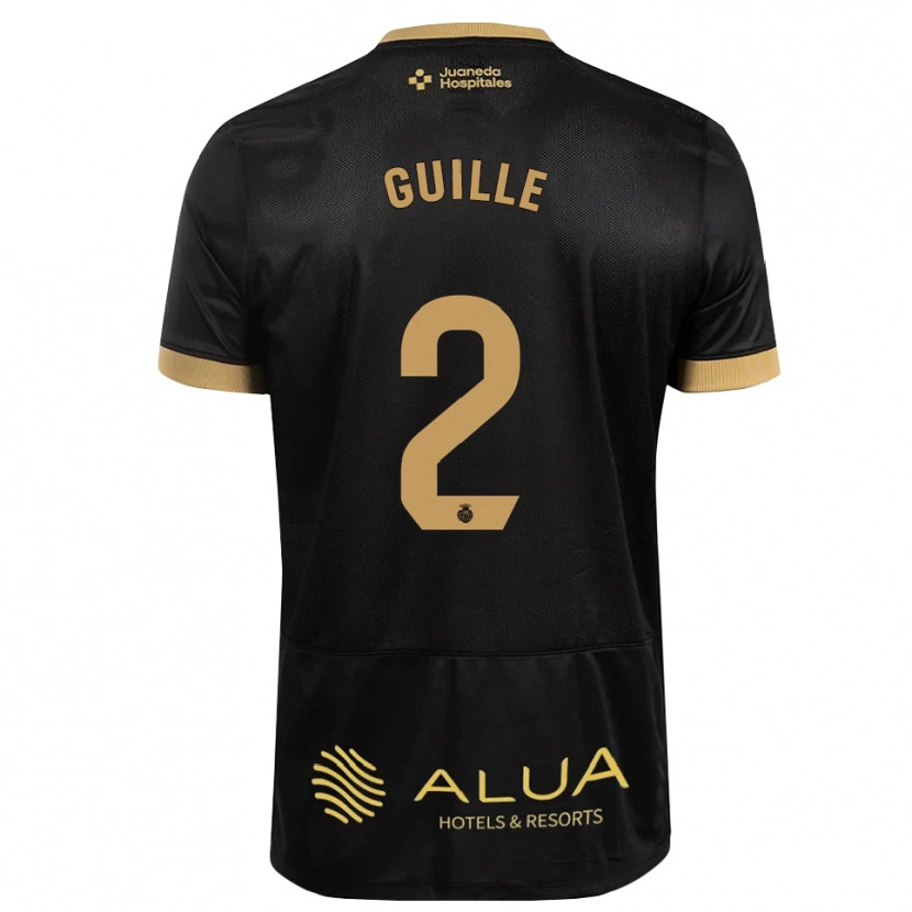 Danxen Kvinder Guille Fernández #2 Sort Sandfarvet Burlywood Udebane Spillertrøjer 2026/27 Trøje T-Shirt