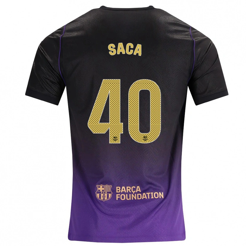 Danxen Kvinder Leo Saca #40 Lilla Gul Sort Udebane Spillertrøjer 2026/27 Trøje T-Shirt