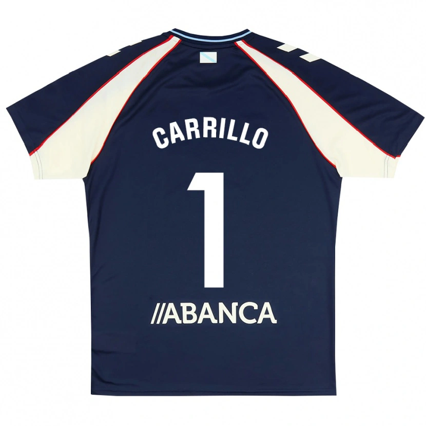 Danxen Kvinder Coke Carrillo #1 Kongeblå Rød Hvid Udebane Spillertrøjer 2026/27 Trøje T-Shirt
