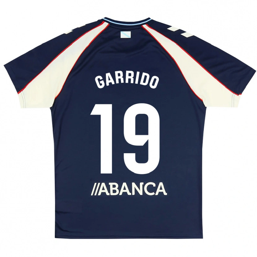 Danxen Kvinder Manu Garrido #19 Kongeblå Rød Hvid Udebane Spillertrøjer 2026/27 Trøje T-Shirt