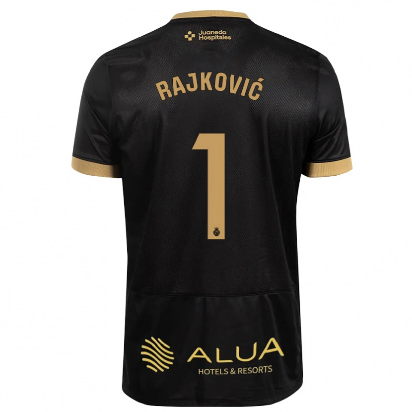 Danxen Kvinder Predrag Rajkovic #1 Sort Sandfarvet Burlywood Udebane Spillertrøjer 2026/27 Trøje T-Shirt