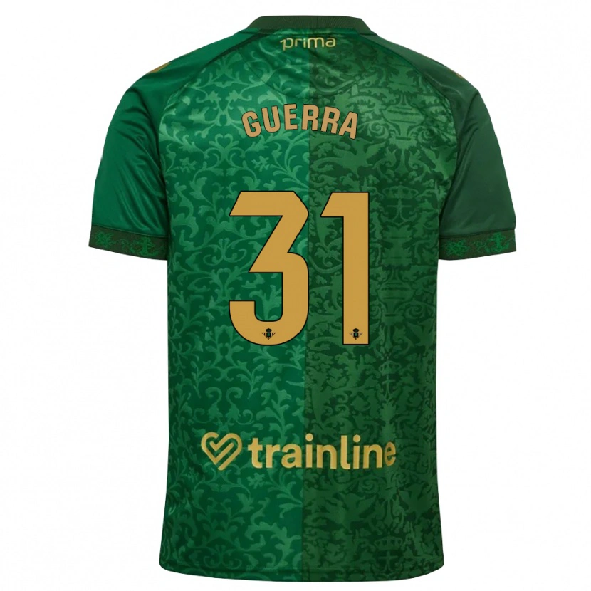 Danxen Kvinder Ana Guerra Morcillo #31 Skovgrøn Mørk Gyldenrod Udebane Spillertrøjer 2026/27 Trøje T-Shirt