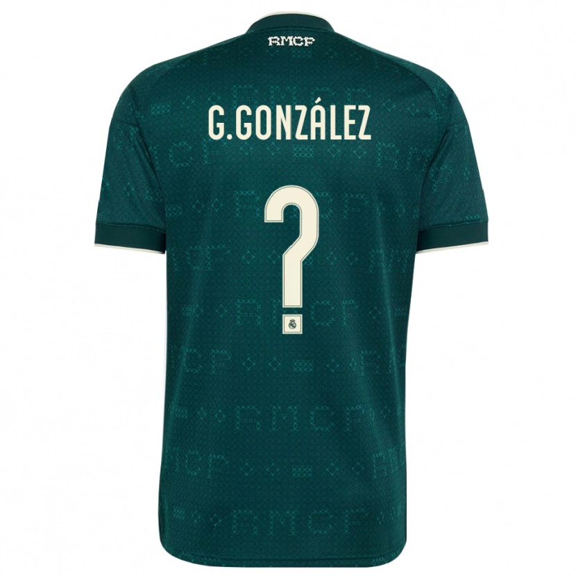 Danxen Kvinder Guille González #0 Mørk Skifergrå Hvid Udebane Spillertrøjer 2026/27 Trøje T-Shirt