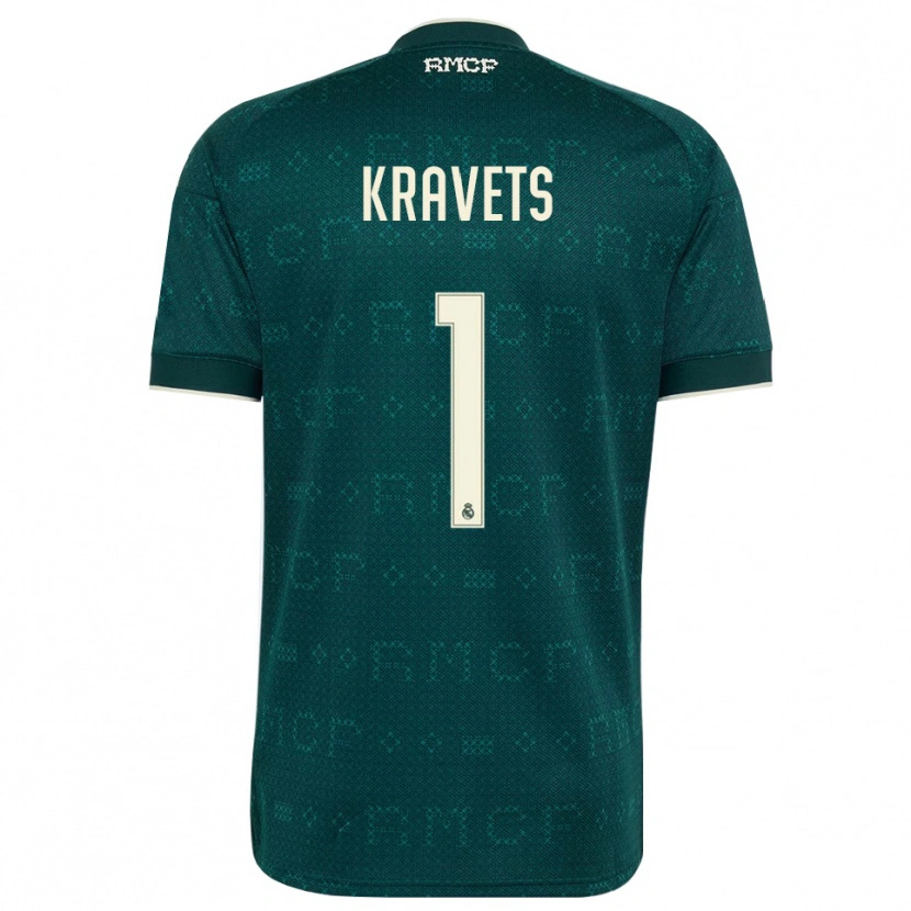 Danxen Kvinder David Kravets #1 Mørk Skifergrå Hvid Udebane Spillertrøjer 2026/27 Trøje T-Shirt