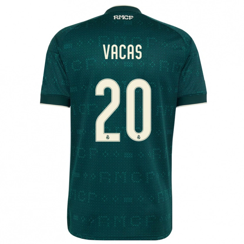 Danxen Kvinder Juan Vacas #20 Mørk Skifergrå Hvid Udebane Spillertrøjer 2026/27 Trøje T-Shirt