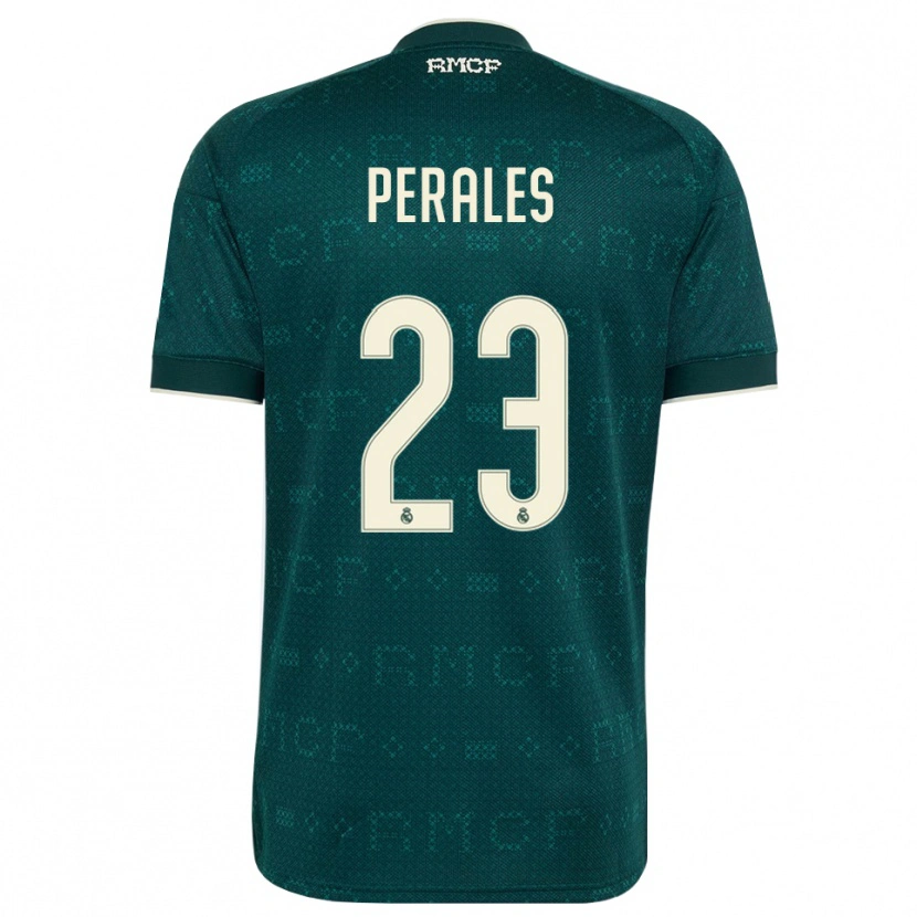 Danxen Kvinder Miguel Perales #23 Mørk Skifergrå Hvid Udebane Spillertrøjer 2026/27 Trøje T-Shirt