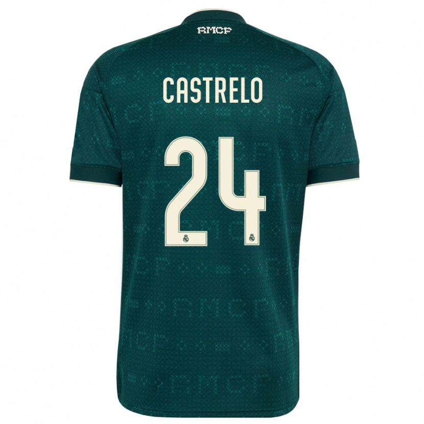 Danxen Kvinder Gabri Castrelo #24 Mørk Skifergrå Hvid Udebane Spillertrøjer 2026/27 Trøje T-Shirt