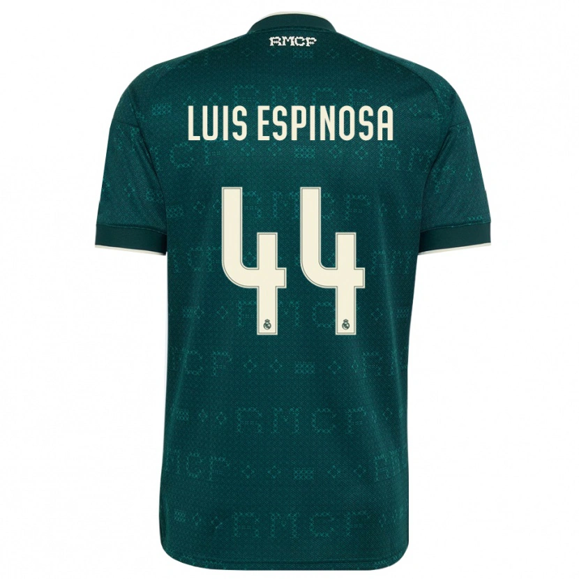 Danxen Kvinder José Luis Espinosa #44 Mørk Skifergrå Hvid Udebane Spillertrøjer 2026/27 Trøje T-Shirt