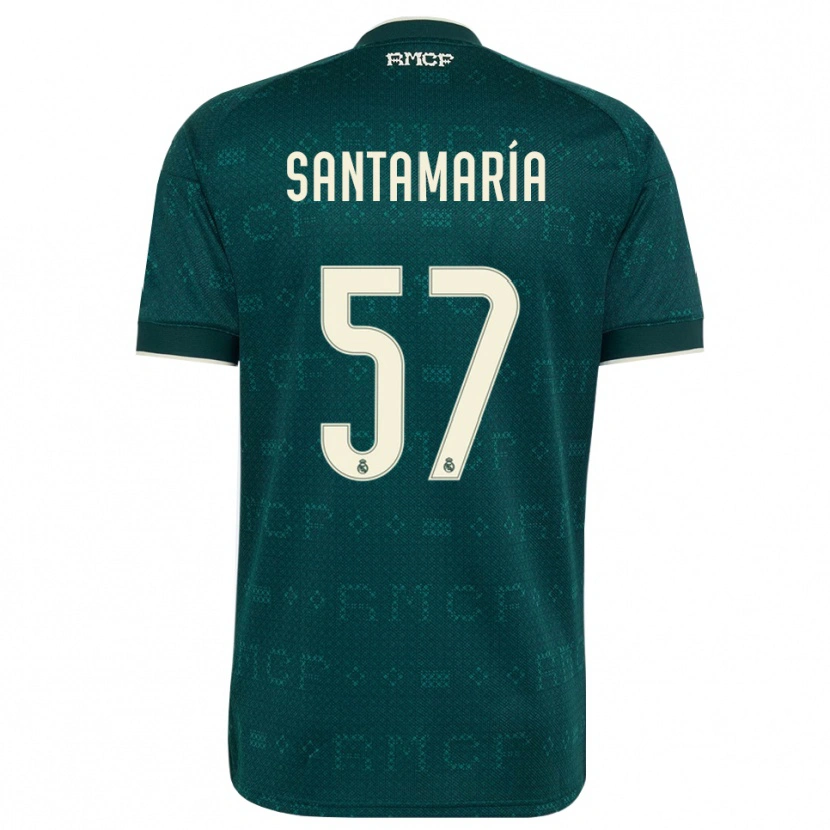 Danxen Kvinder Fran Santamaría #57 Mørk Skifergrå Hvid Udebane Spillertrøjer 2026/27 Trøje T-Shirt