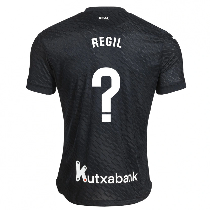 Danxen Kvinder Markel Regil #0 Sort Hvid Udebane Spillertrøjer 2026/27 Trøje T-Shirt