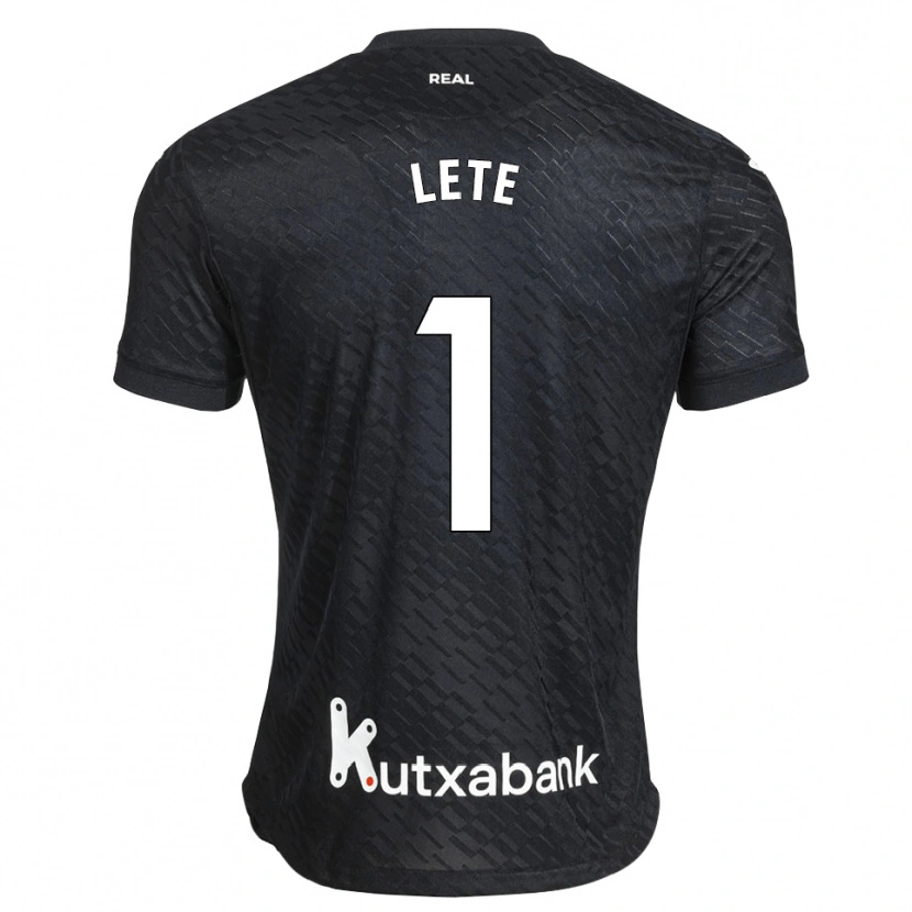 Danxen Kvinder Elene Lete Para #1 Sort Hvid Udebane Spillertrøjer 2026/27 Trøje T-Shirt