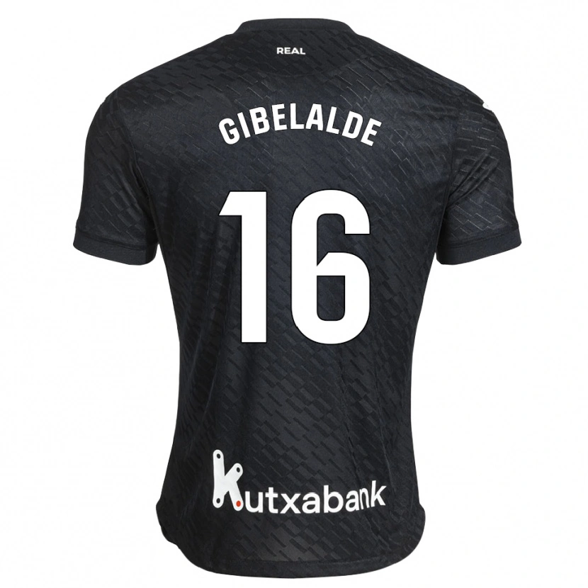 Danxen Kvinder Manex Gibelalde #16 Sort Hvid Udebane Spillertrøjer 2026/27 Trøje T-Shirt