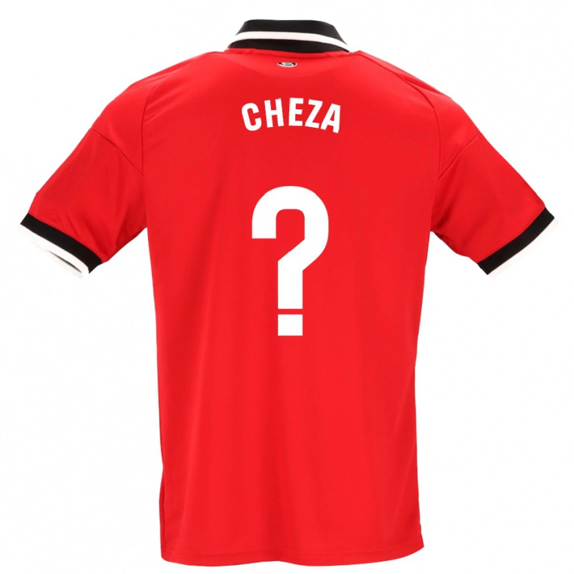 Danxen Kvinder María Echezarreta #0 Sort Hvid Rød Udebane Spillertrøjer 2026/27 Trøje T-Shirt