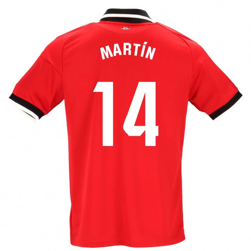 Danxen Kvinder Nazaret Martín #14 Sort Hvid Rød Udebane Spillertrøjer 2026/27 Trøje T-Shirt