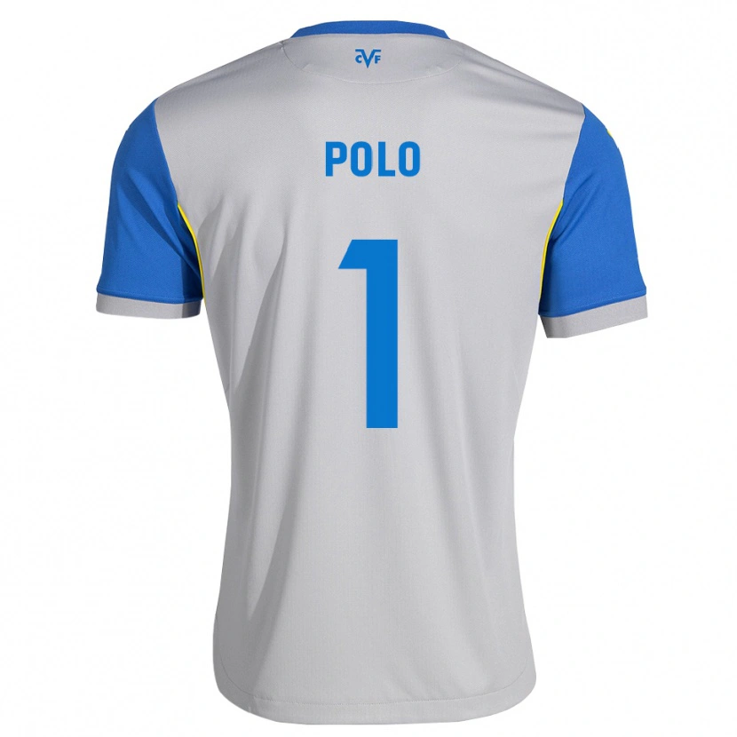 Danxen Kvinder Pau Polo #1 Dodgerblå Grå Udebane Spillertrøjer 2026/27 Trøje T-Shirt