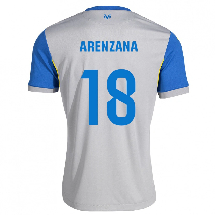 Danxen Kvinder Pablo Arenzana #18 Dodgerblå Grå Udebane Spillertrøjer 2026/27 Trøje T-Shirt