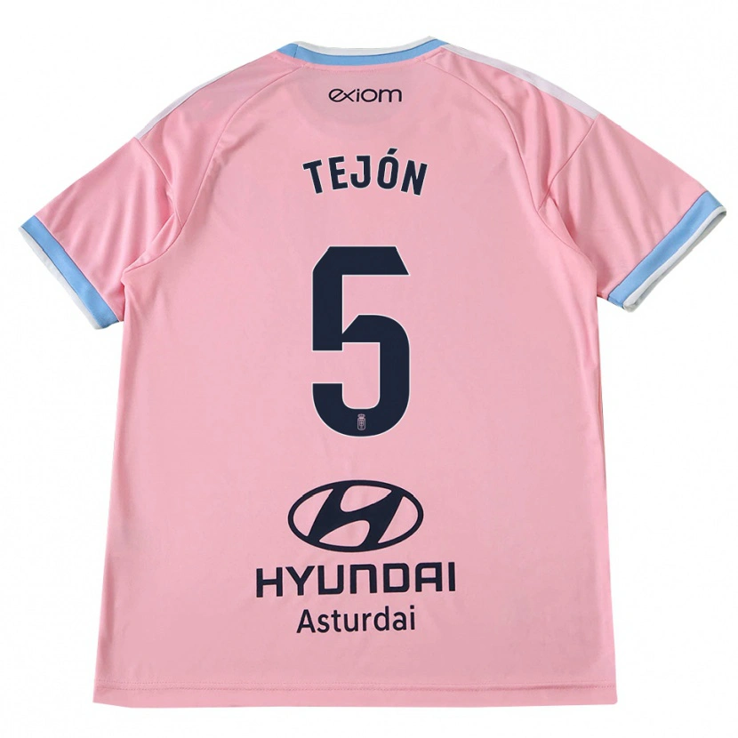 Danxen Kvinder Diego Tejón #5 Kornblomstblå Pink Udebane Spillertrøjer 2026/27 Trøje T-Shirt