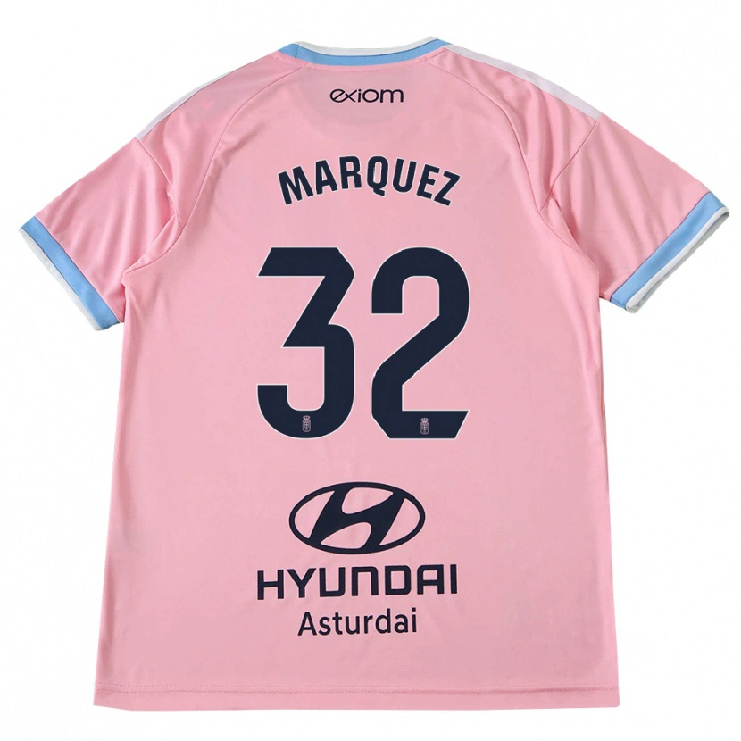 Danxen Kvinder Gerard Marquez #32 Kornblomstblå Pink Udebane Spillertrøjer 2026/27 Trøje T-Shirt