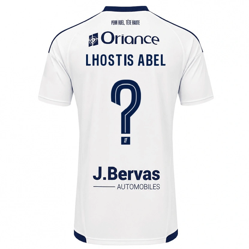 Danxen Kvinder Melyne Lhostis Abel #0 Marinehvid Udebane Spillertrøjer 2026/27 Trøje T-Shirt