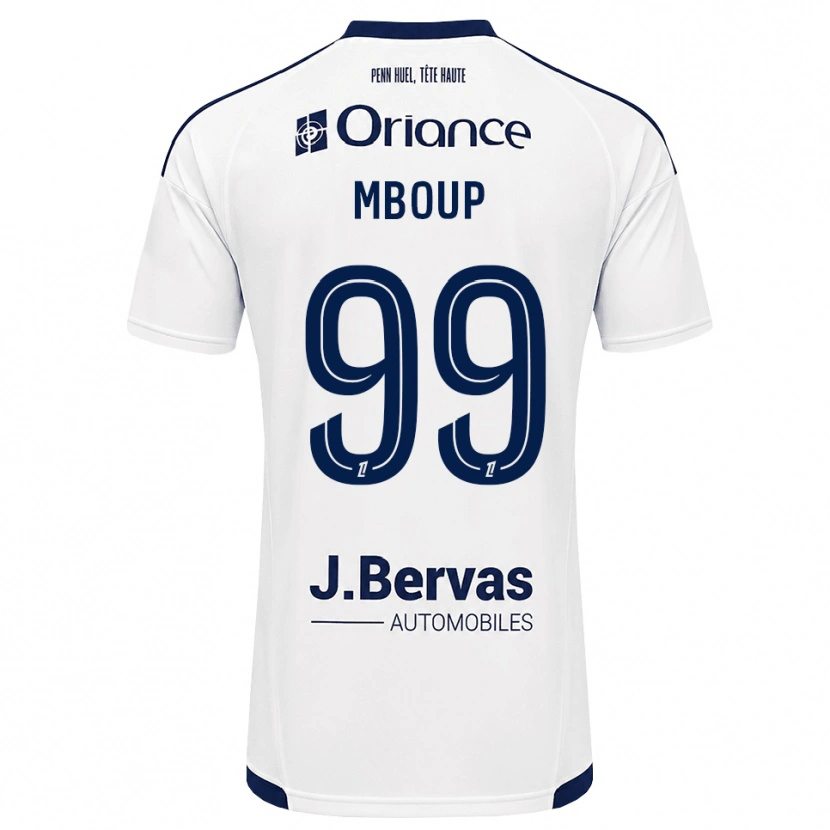 Danxen Kvinder Pathé Mboup #99 Marinehvid Udebane Spillertrøjer 2026/27 Trøje T-Shirt