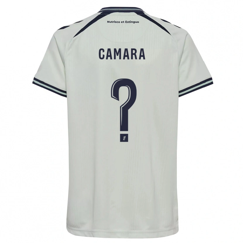 Danxen Kvinder Karamokho Camara #0 Midnatsblå Hvid Udebane Spillertrøjer 2026/27 Trøje T-Shirt