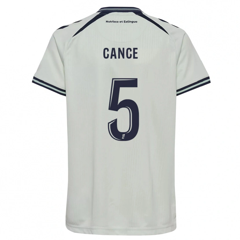Danxen Kvinder Laurie Cance #5 Midnatsblå Hvid Udebane Spillertrøjer 2026/27 Trøje T-Shirt
