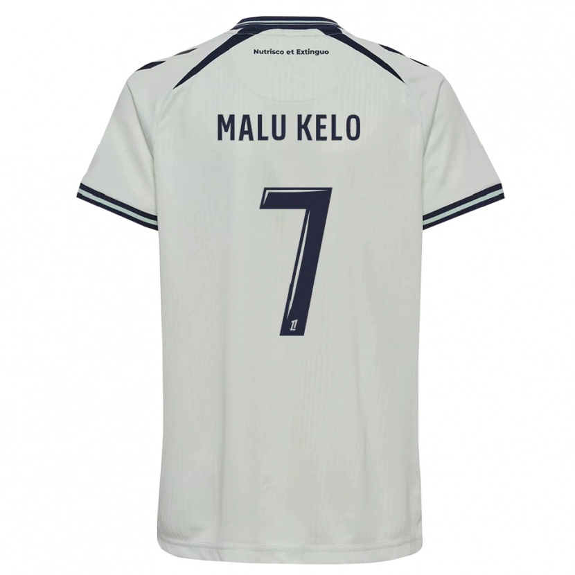 Danxen Kvinder Yohann Malu Kelo #7 Midnatsblå Hvid Udebane Spillertrøjer 2026/27 Trøje T-Shirt