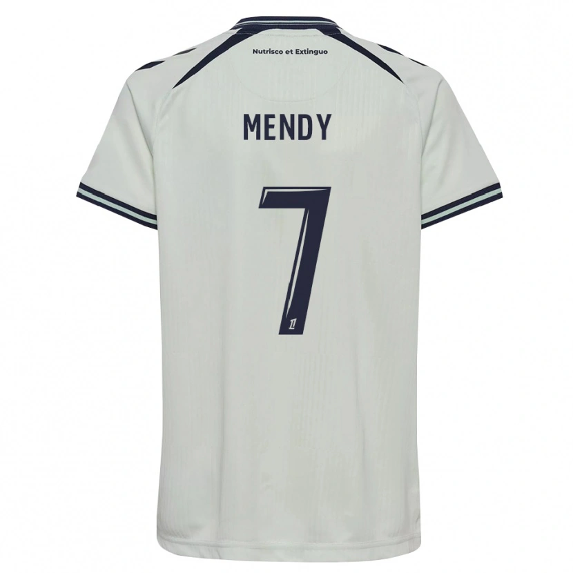 Danxen Kvinder Dahiss Mendy #7 Midnatsblå Hvid Udebane Spillertrøjer 2026/27 Trøje T-Shirt
